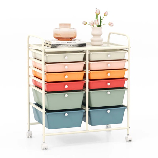Large (Dresser Size) UltraModern Storage Carts You'll Love Wayfair
